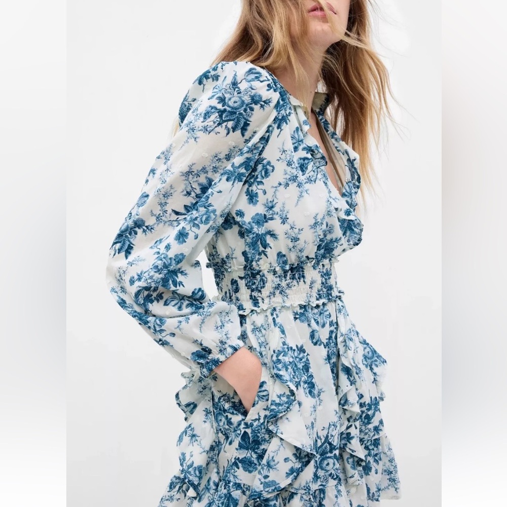 Gap × LoveShackFancy Floral Mini Dress XXL